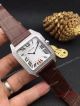 2017 Fake Cartier SS White Roman Diamond Bezel Leather Watch (2)_th.jpg